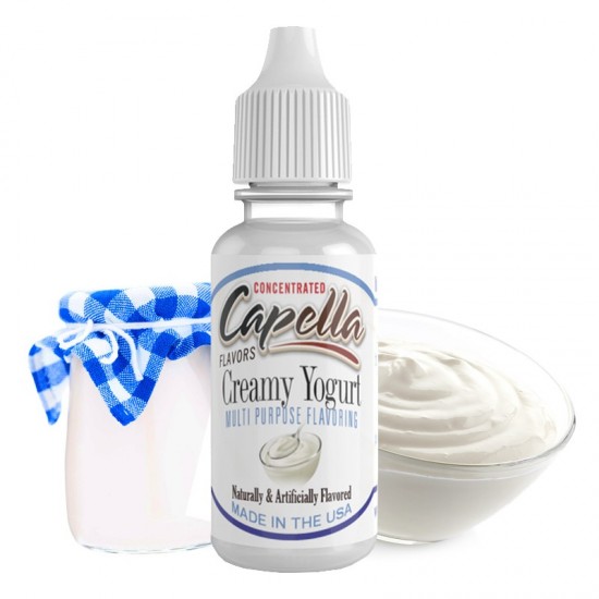 Capella Creamy Yogurt - 10 ml Dolum Aroma